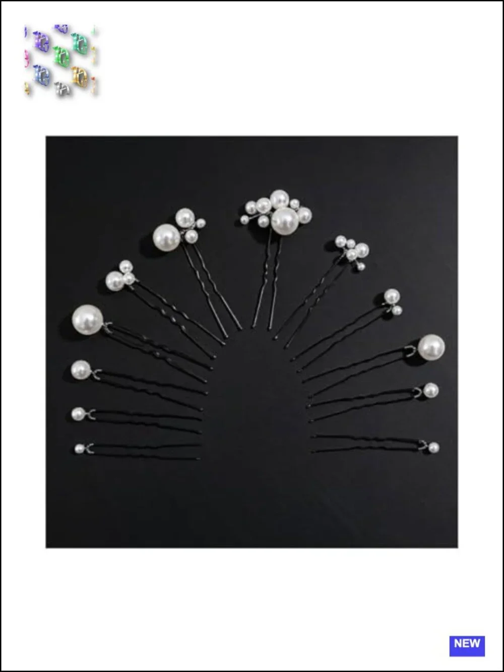 12 Handmade Pearl Hair Pins for Wedding, Bridal Hairstyles, Hair Accessories,